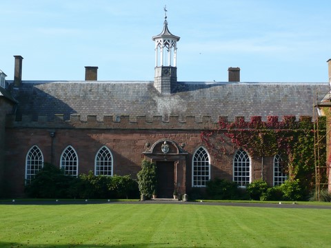 Hartlebury Castle - entrance to the Great Hall